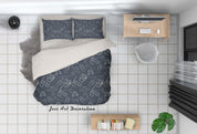 3D Cartoon Plane Quilt Cover Set Bedding Set Pillowcases 61- Jess Art Decoration