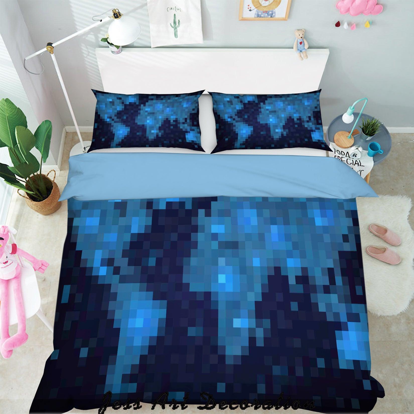 3D Mosaic World Map Quilt Cover Set Bedding Set Pillowcases  139- Jess Art Decoration