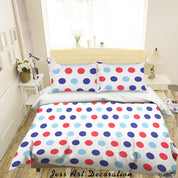 3D Abstract Geometric Circle Quilt Cover Set Bedding Set Duvet Cover Pillowcases 110 LQH- Jess Art Decoration