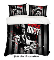 3D Rock Star Band Quilt Cover Set Bedding Set Pillowcases 34- Jess Art Decoration