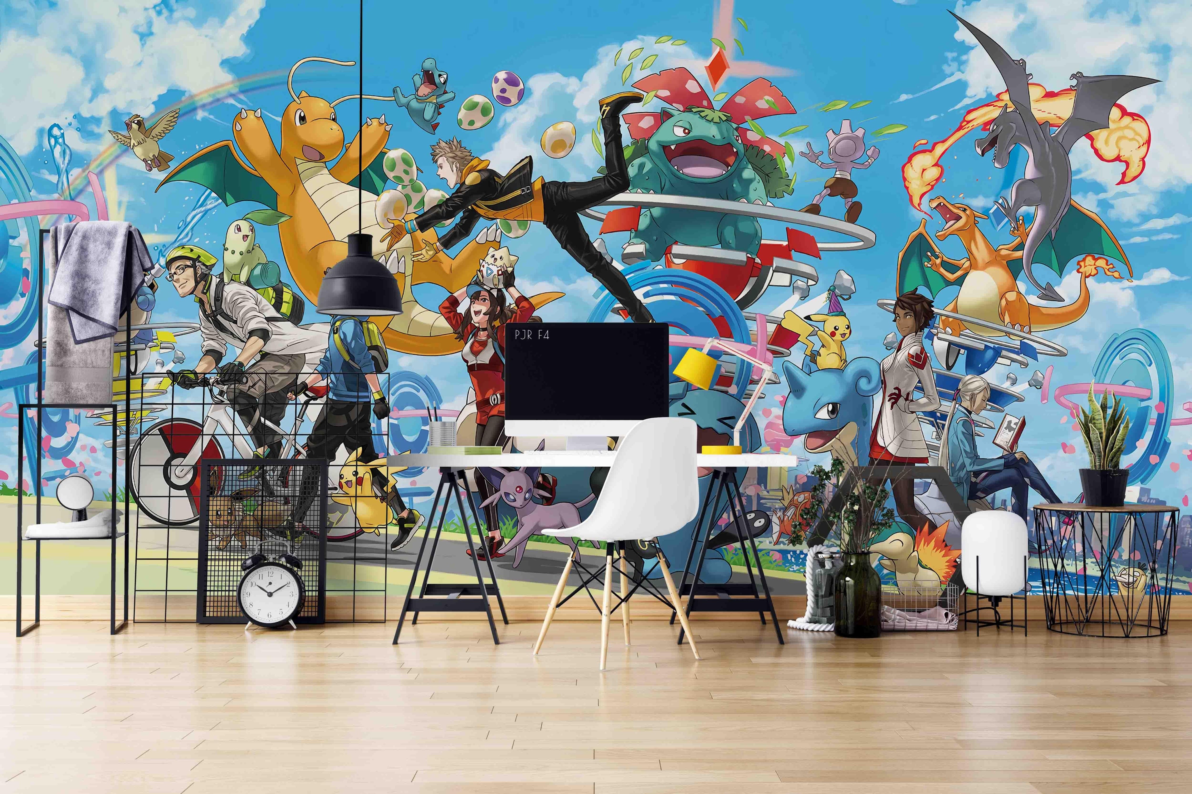 3D Cartoon Dragon Boy Pet Wall Mural Wallpaper WJ 5206- Jess Art Decoration