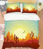 3D Desert Landscape Quilt Cover Set Bedding Set Pillowcases 252- Jess Art Decoration