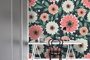 3D Floral Wall Mural Wallpaper 04- Jess Art Decoration