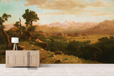3D mountains trees grassland landscape wall mural wallpaper 11- Jess Art Decoration