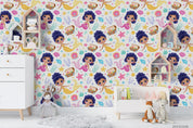 3D Cartoon Mermaid Shell Wall Mural Wallpaper LQH 257- Jess Art Decoration