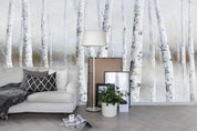3D birch forest wall mural wallpaper 22- Jess Art Decoration