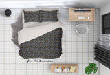3D Abstract Geometric Pattern Quilt Cover Set Bedding Set Duvet Cover Pillowcases 86- Jess Art Decoration