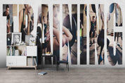 3D Modern Girl Training Wall Mural Wallpaper WJ 2033- Jess Art Decoration