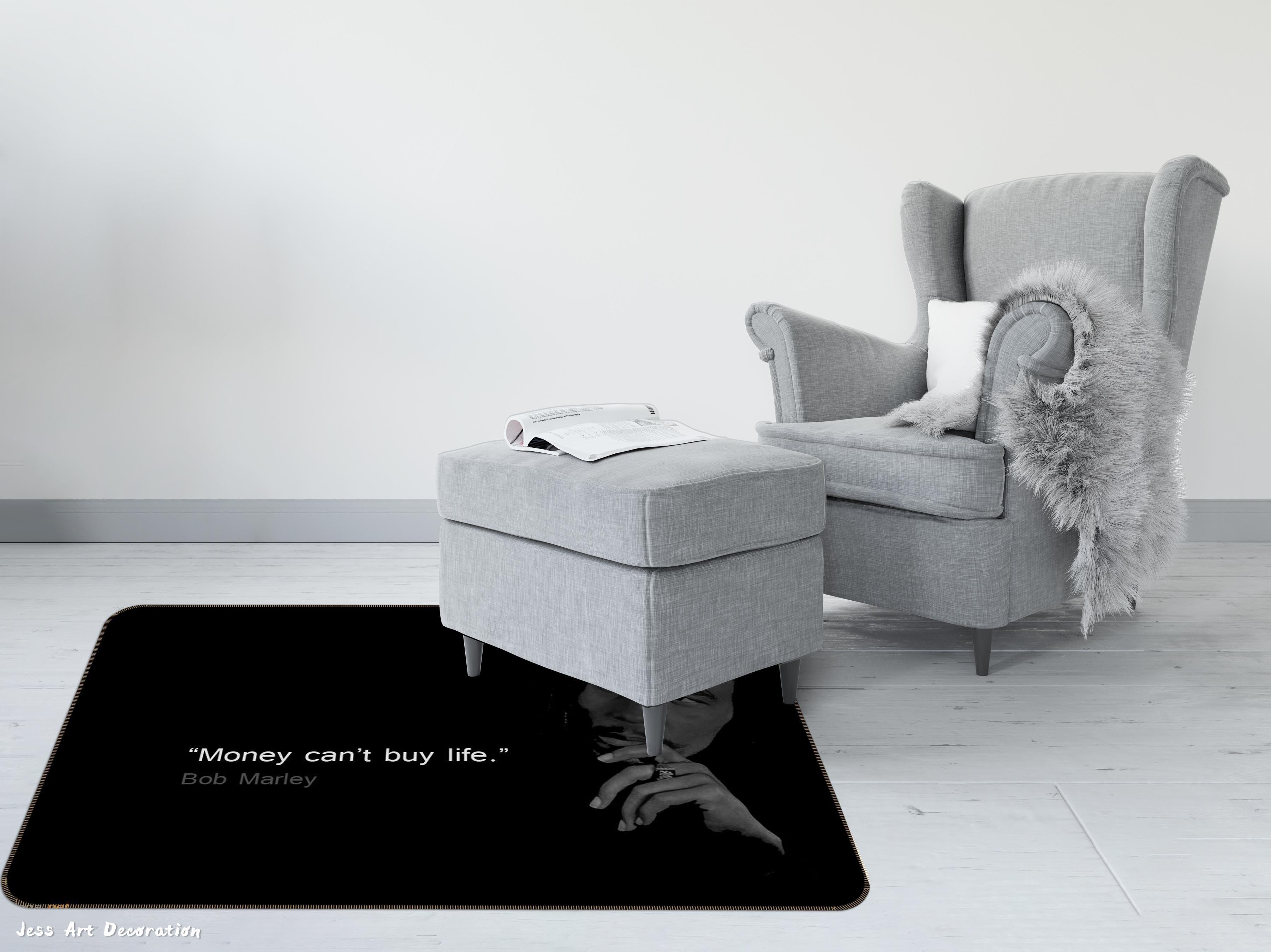 3D Bob Marley Non-Slip Rug Mat 94- Jess Art Decoration