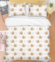 3D Cartoon Hand Drawn Cute Sloth Rainbow Star Illustration Animal Quilt Cover Set Bedding Set Duvet Cover Pillowcases LXL- Jess Art Decoration