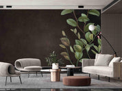 3D Idyllic Green Leaf Pattern Wall Mural Wallpaper GD 3320- Jess Art Decoration