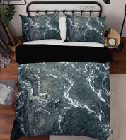 3D Abstract Marble Texture Quilt Cover Set Bedding Set Duvet Cover Pillowcases 17- Jess Art Decoration