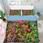 3D Color Plant Quilt Cover Set Bedding Set Pillowcases  71- Jess Art Decoration
