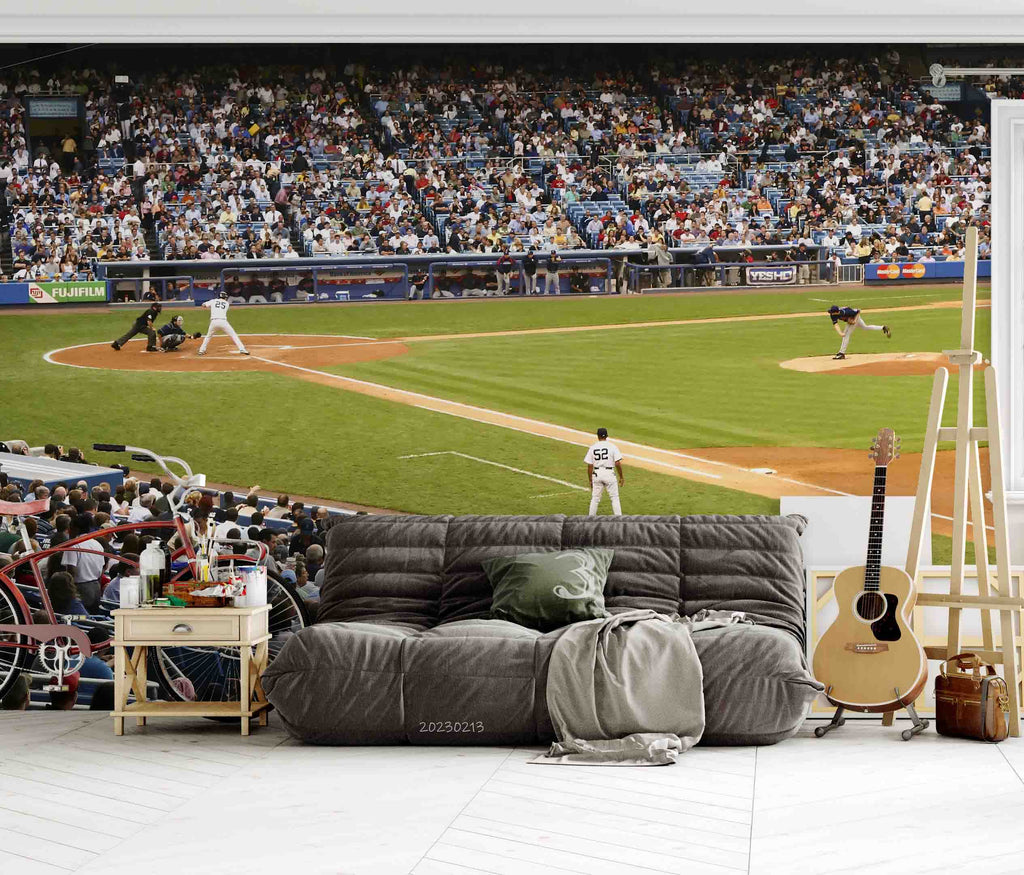 Yankee Baseball Stadium Wall Mural