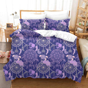 3D Dream Catcher Flower Pattern Quilt Cover Set Bedding Set Duvet Cover Pillowcases WJ 9737- Jess Art Decoration