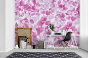 3D Watercolor Purple Floral Wall Mural Wallpaper LXL 54- Jess Art Decoration