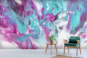 3D Colorful Liquid Texture Wall Mural Wallpaper SWW4207- Jess Art Decoration