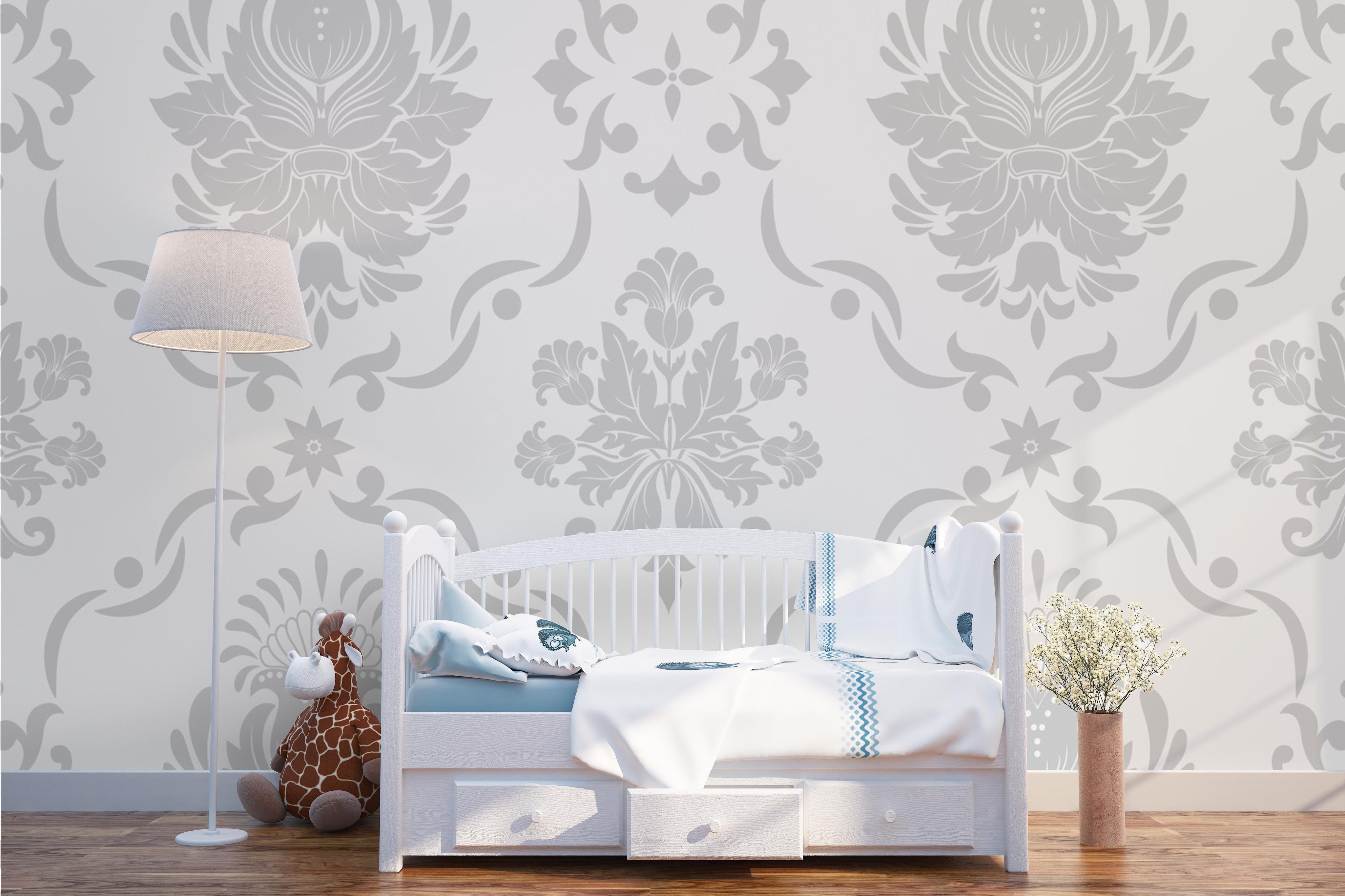 3D Gray Pattern Wall Mural Wallpaper 59- Jess Art Decoration