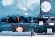 3D Sea Spray Fog Landscape Wall Mural Wallpaper LQH 396- Jess Art Decoration