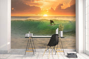 3D Sunset Sea Scenery Wall Mural Wallpaper 151- Jess Art Decoration
