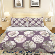 3D Floral Pattern Quilt Cover Set Bedding Set Pillowcases 25- Jess Art Decoration