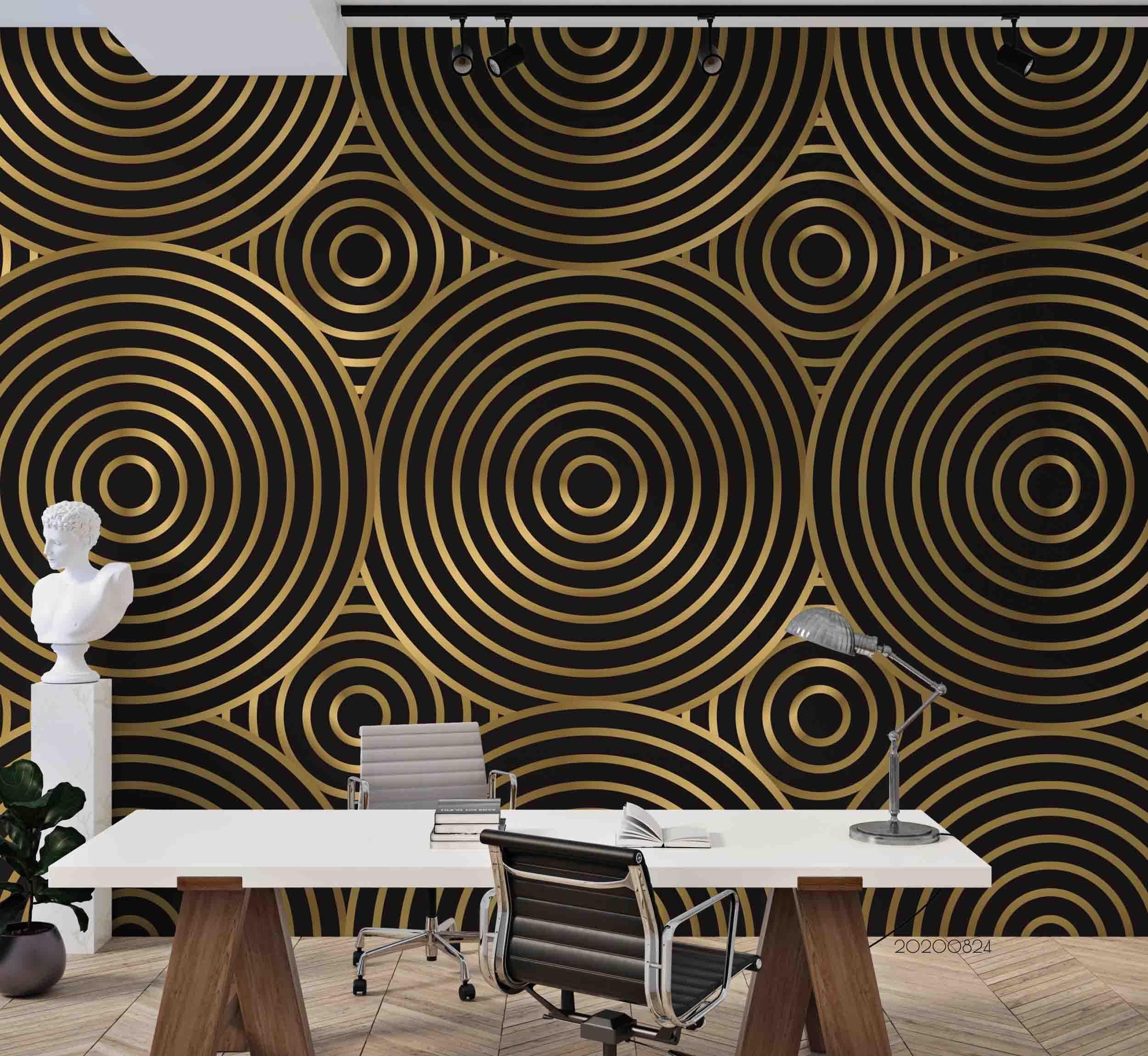 3D Abstract Geometric Art Decoration Wall Mural Wallpaper 77 LQH- Jess Art Decoration