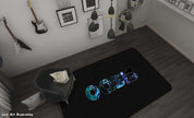 3D Oasis Rock Band Non-Slip Rug Mat 28- Jess Art Decoration