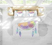 3D Hand Drawn Colorful Dreamcatcher Quilt Cover Set Bedding Set Duvet Cover Pillowcases LXL- Jess Art Decoration