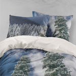 3D Snow Pine Forest Quilt Cover Set Bedding Set Pillowcases 91- Jess Art Decoration