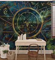 3D Space Constellation Symbol Totem Wall Mural Wallpaper LQH 175- Jess Art Decoration