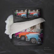 3D Car Quilt Cover Set Bedding Set Pillowcases 39- Jess Art Decoration