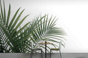 3D Tropics Plant Leaf White Background Wall Mural Wallpaper SWW2397- Jess Art Decoration