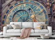 3D blue dial wall mural wallpaper 36- Jess Art Decoration