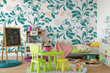 3D Green Leaves Wall Mural Wallpaper 64- Jess Art Decoration