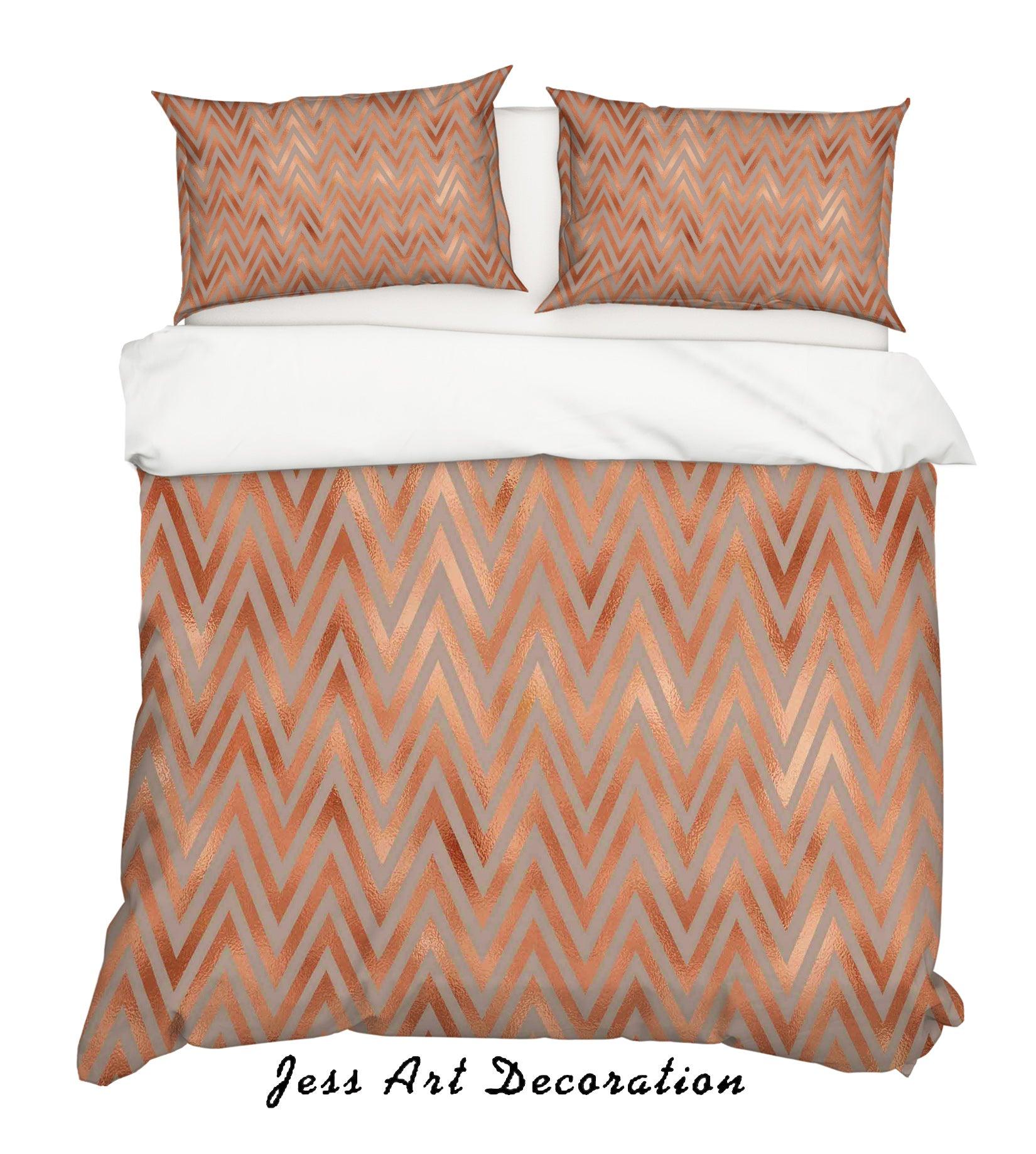 3D Abstract Geometric Figure Quilt Cover Set Bedding Set Pillowcases 07- Jess Art Decoration