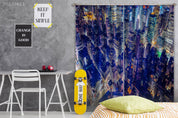 3D Aerial View City Building Street Light Curtains and Drapes GD 4278- Jess Art Decoration
