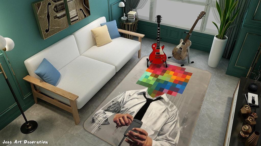 3D Graffiti Artists Works Non-Slip Rug Mat A366 LQH- Jess Art Decoration