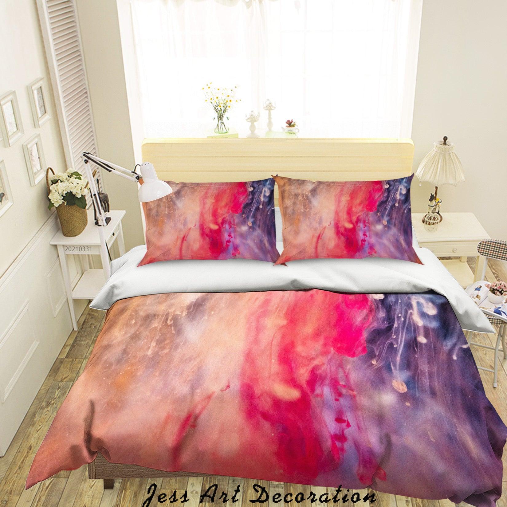 3D Abstract Color Graffiti Quilt Cover Set Bedding Set Duvet Cover Pillowcases 240- Jess Art Decoration