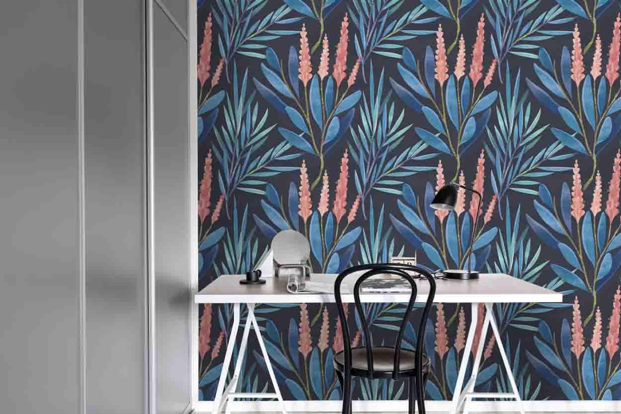 3D Floral Branch Leaves Wall Mural Wallpaper 62- Jess Art Decoration