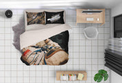 3D Astronaut Pattern Quilt Cover Set Bedding Set Pillowcases 100- Jess Art Decoration