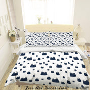 3D White Mountain Quilt Cover Set Bedding Set Duvet Cover Pillowcases SF62- Jess Art Decoration