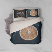 3D Orange Pattern Quilt Cover Set Bedding Set Pillowcases 140- Jess Art Decoration