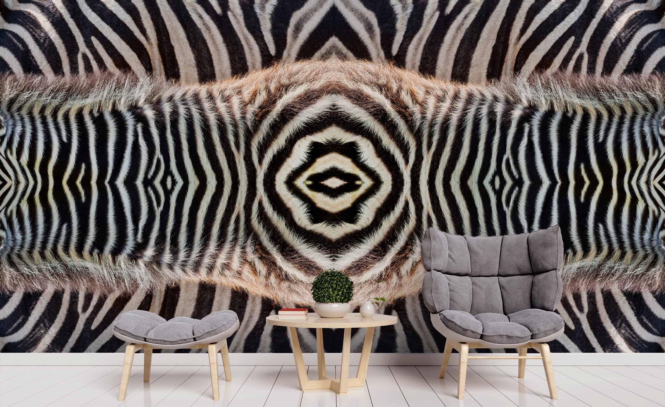 3D Abstract Zebra Texture Wall Mural Wallpaper 28 LQH- Jess Art Decoration