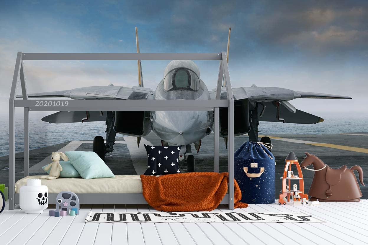 3D Fighter Aircraft Wall Mural Wallpaper WJ 9461- Jess Art Decoration