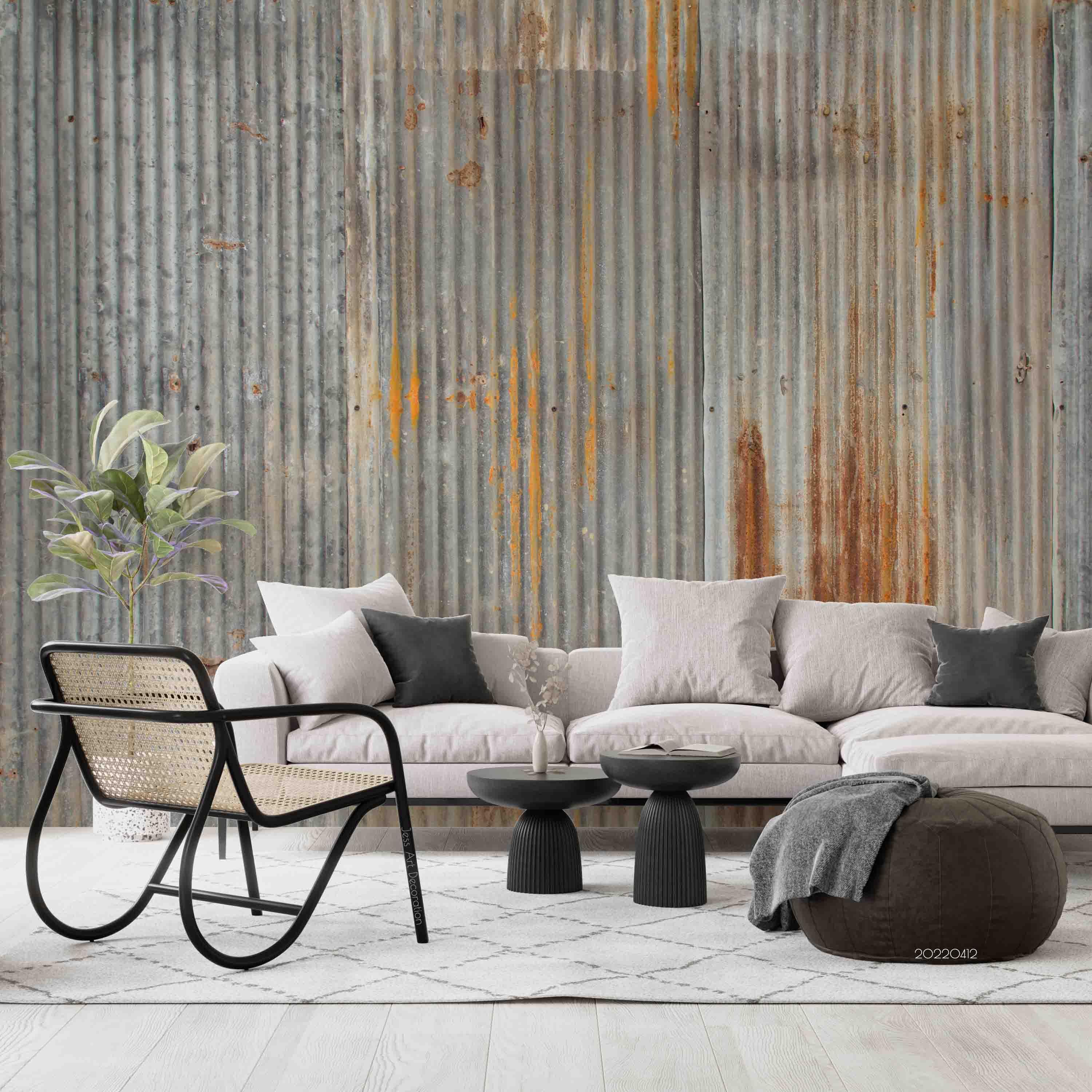 3D Abstract Rust Texture Background Wall Mural Wallpaper GD 3910- Jess Art Decoration
