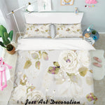 3D Color Flowers Pattern Quilt Cover Set Bedding Set Pillowcases  120- Jess Art Decoration