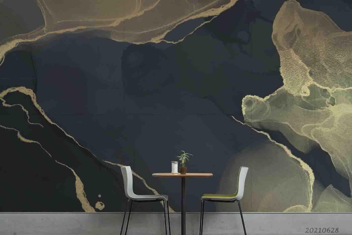 3D Abstract Marble Texture Wall Mural Wallpaper LQH 226- Jess Art Decoration