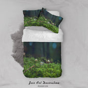 3D Green Forest Mushroom Landscape Quilt Cover Set Bedding Set Duvet Cover Pillowcases 184- Jess Art Decoration