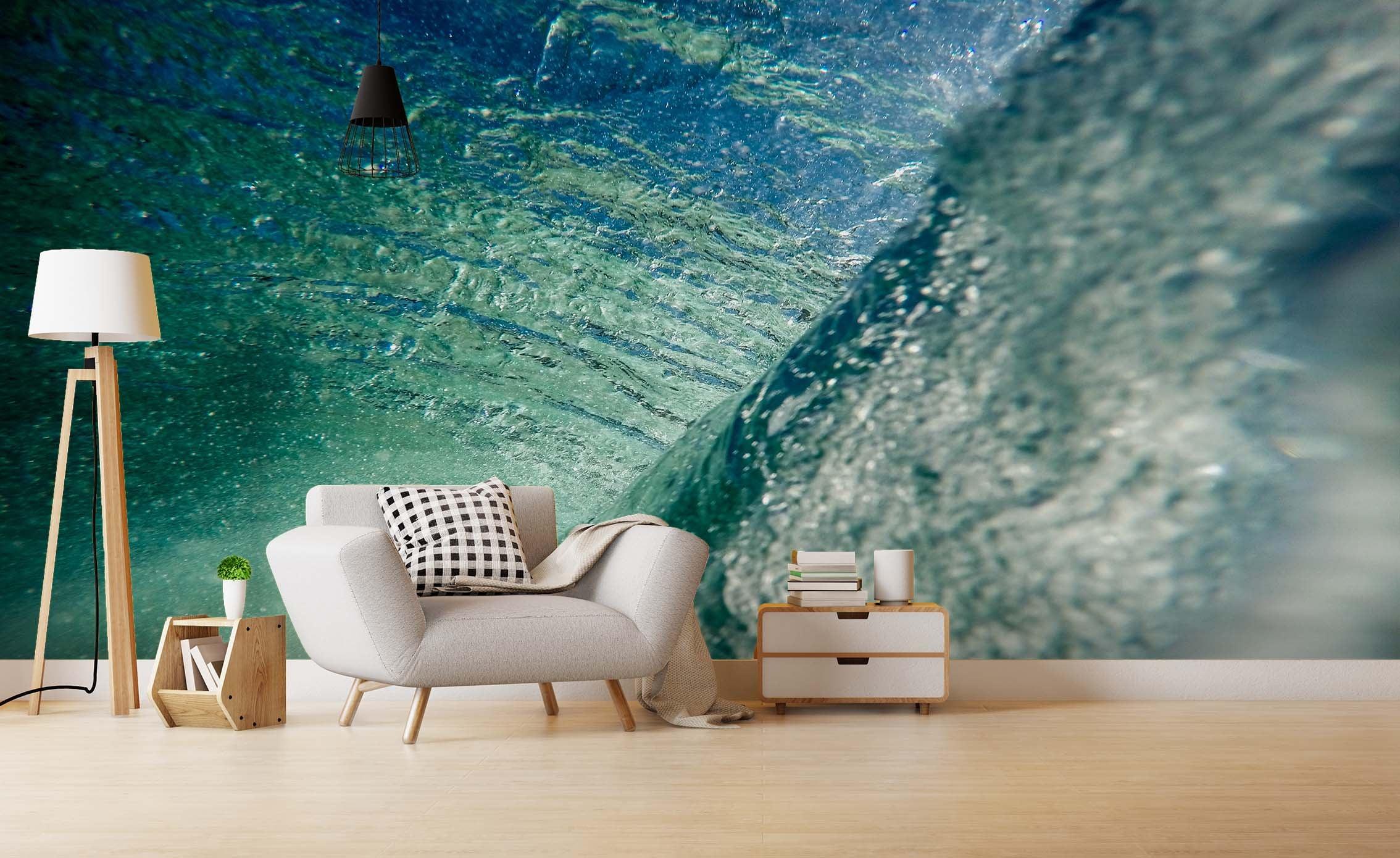 3D Blue Sea Wall Mural Wallpa 131- Jess Art Decoration