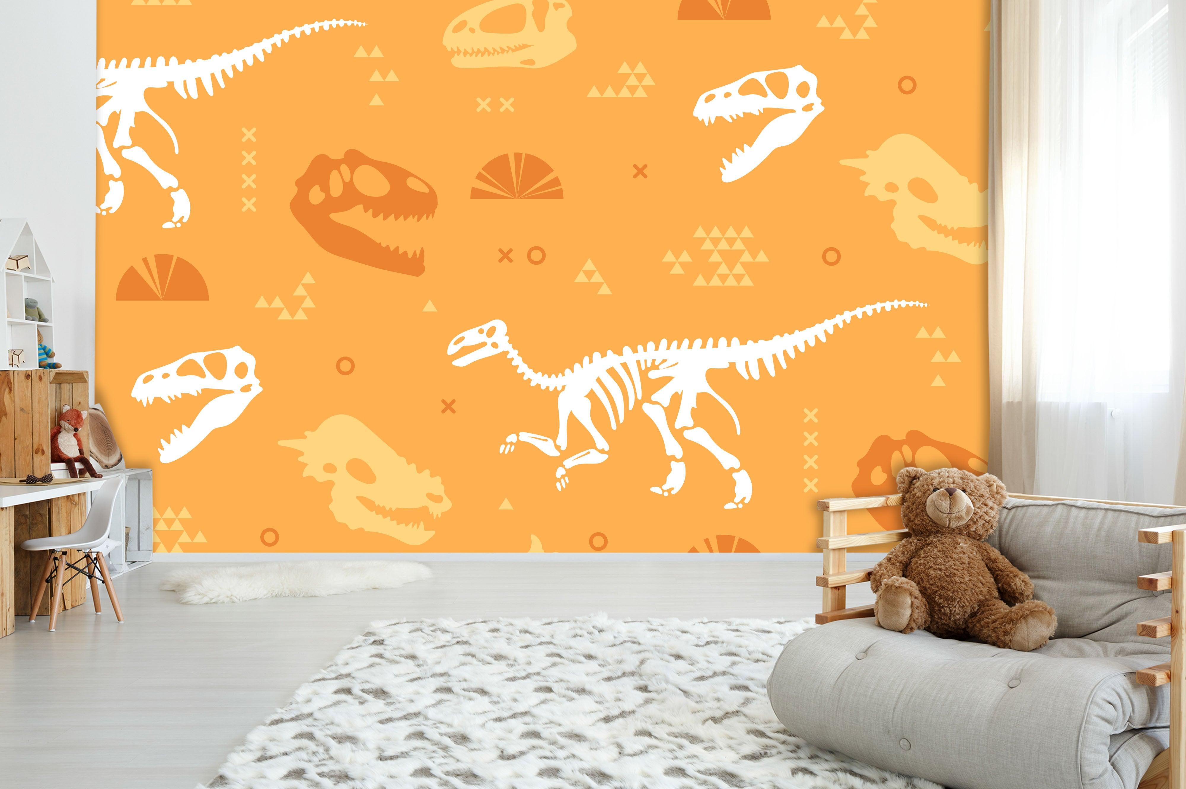 3D Dinosaur Fossil Wall Mural Wallpaper 83- Jess Art Decoration